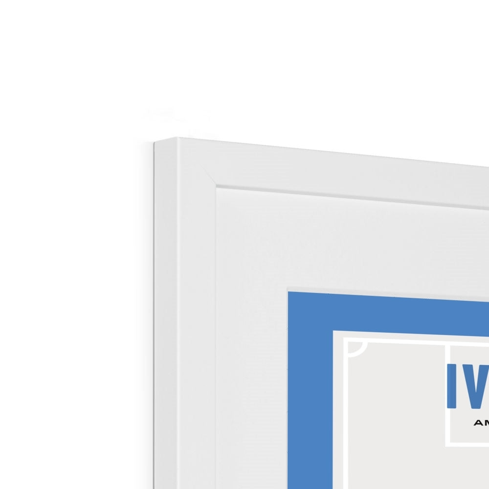 Ivanovic A4 Framed & Mounted Print