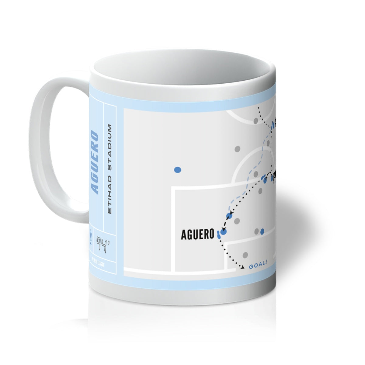 Aguero Vs QPR - Mug