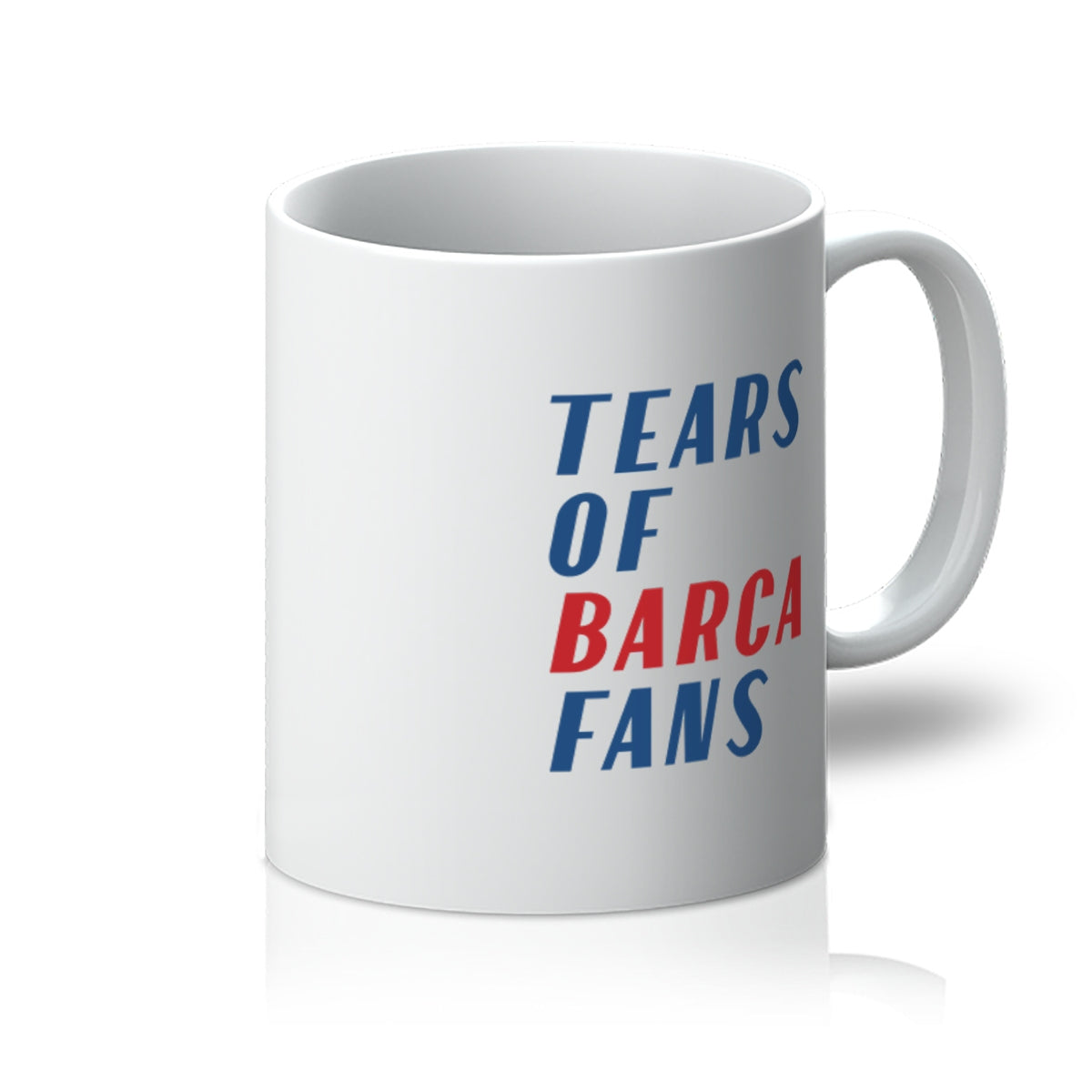 'Tears of Barcelona Fans' mug